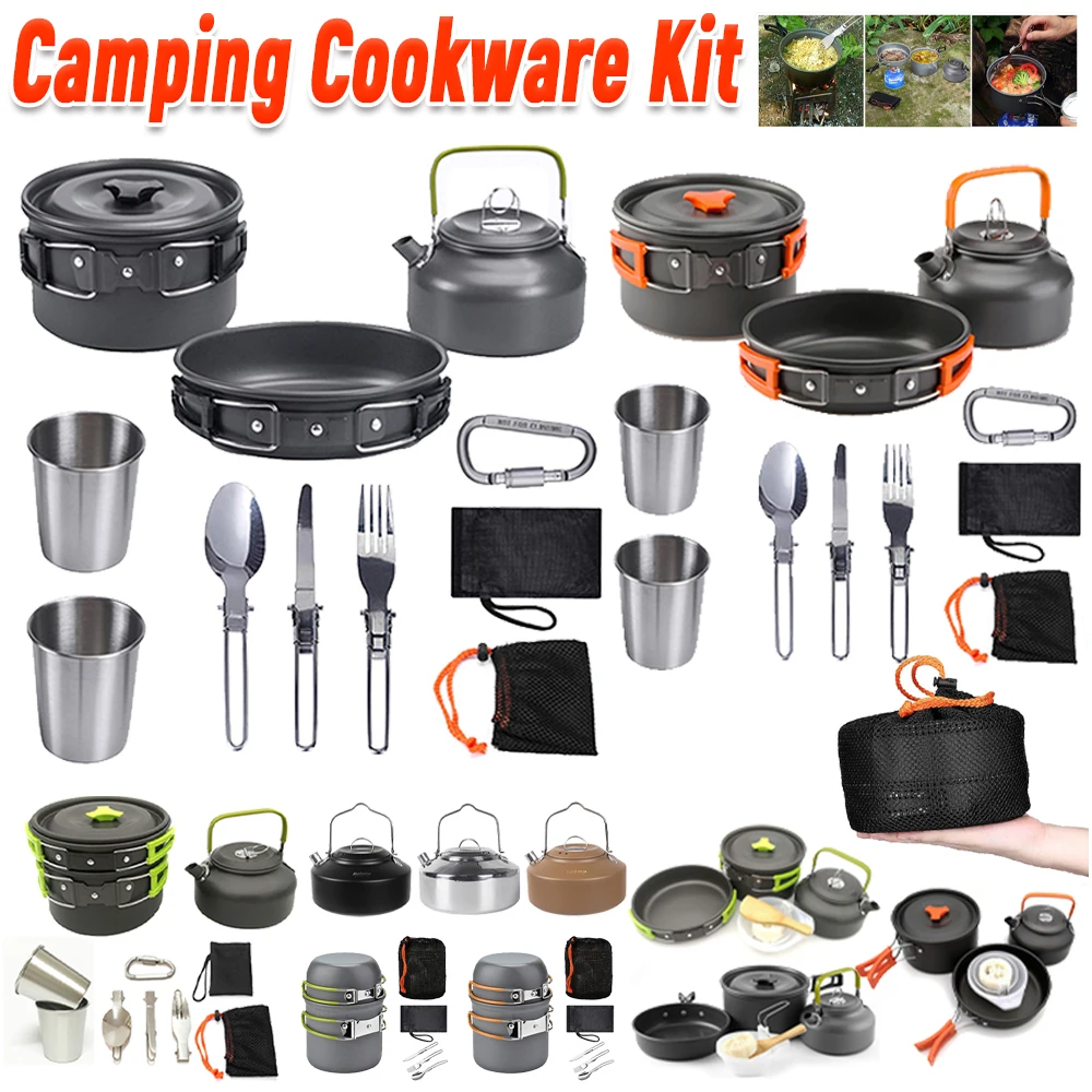 Kit de utensilios de cocina pa - Camping Cooking Kettle reseña y precio
