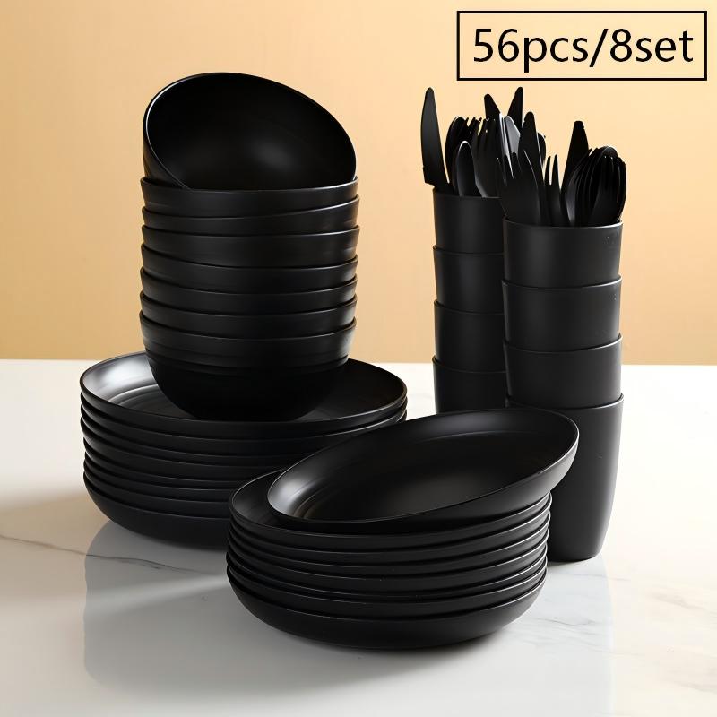Juego de Vajilla de Plástico R - Camping Cooking And Eating Set reseña y precio