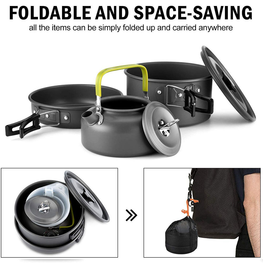 Juego de utensilios de cocina  - Camping Cooking Utensils Kit reseña y precio