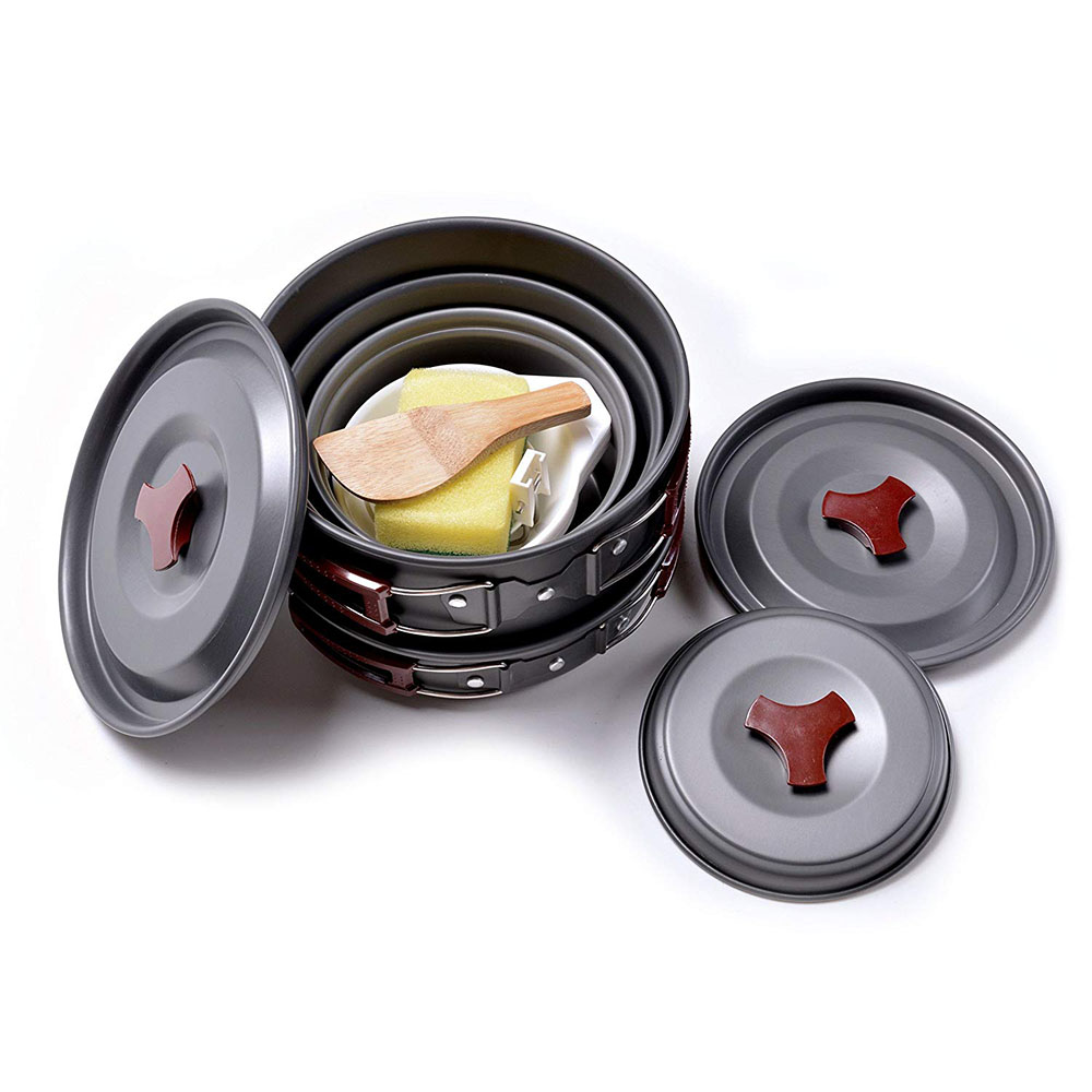 Kit de utensilios de cocina pa - Camping Lightweight Cooking Pot reseña y precio