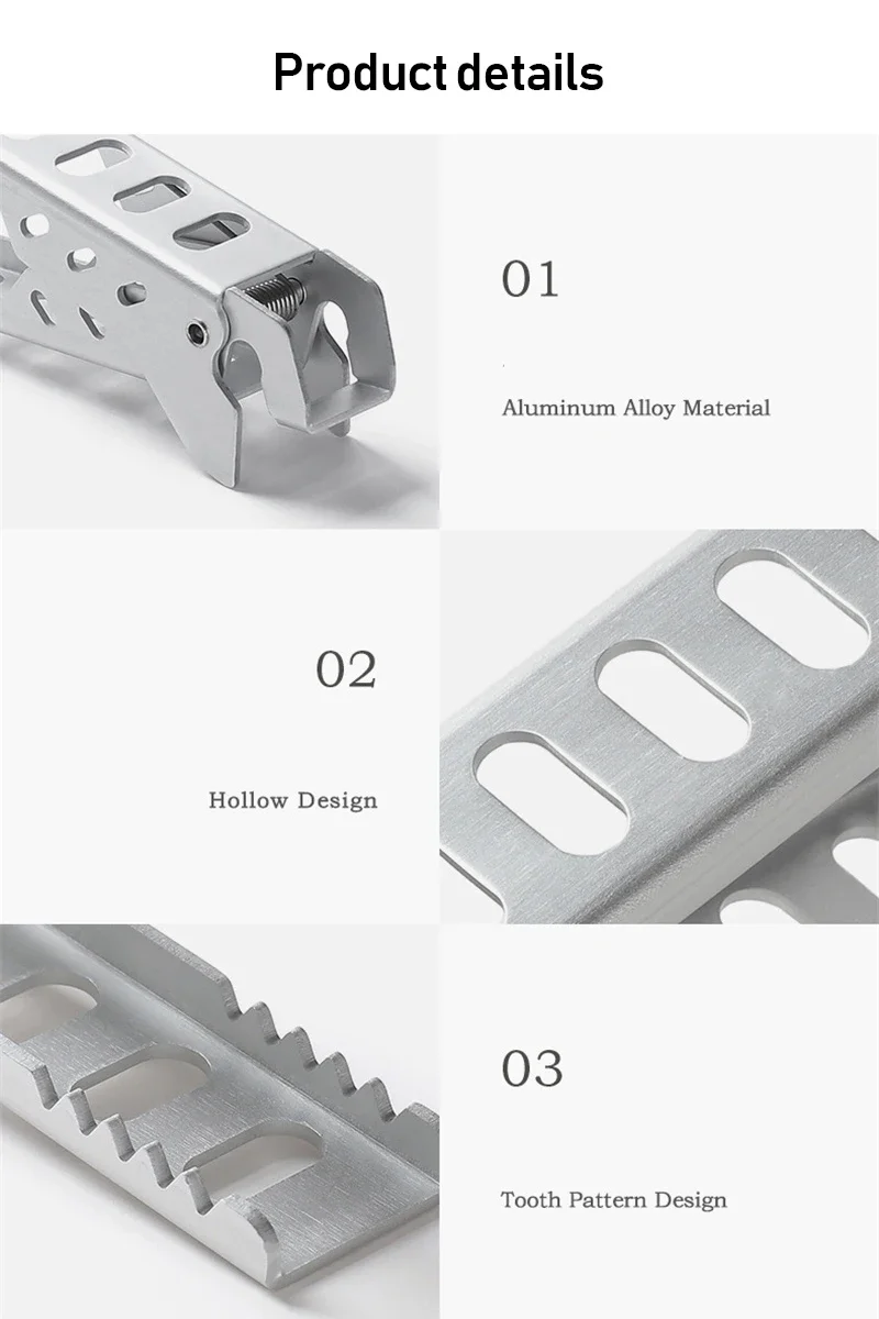 Clip de aleación de aluminio a - Camping Cooking Handle reseña y precio