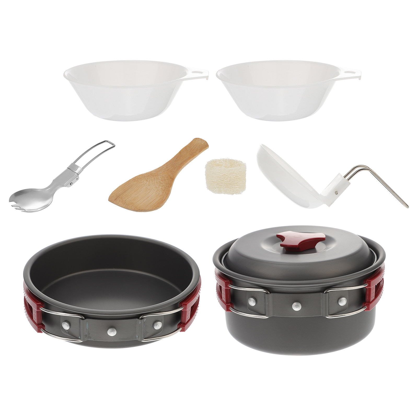 Juego de utensilios de cocina  - Camping Cooking Essentials Kit reseña y precio