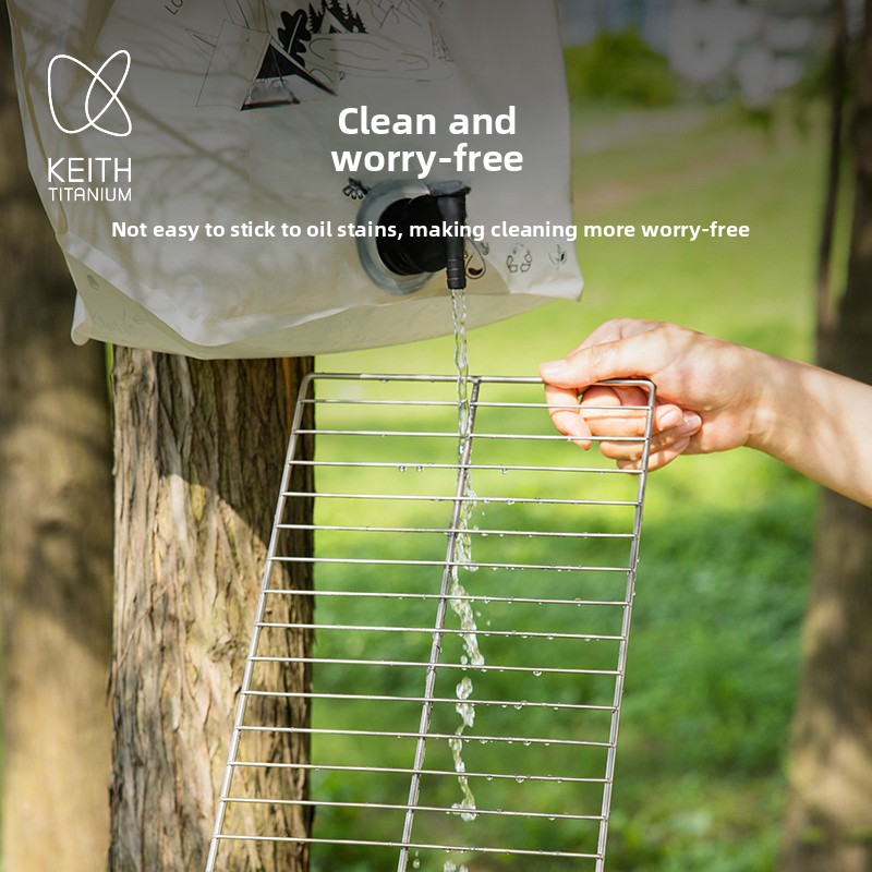 KEITH Red de Parrilla de Titan - Camping Cooking Easy reseña y precio