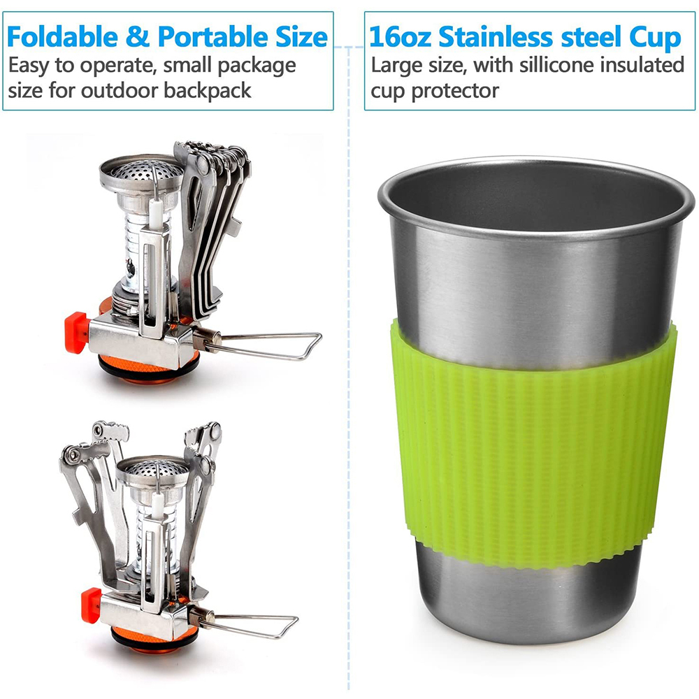 Kit de utensilios de cocina pa - Camping Cooking Gadgets reseña y precio