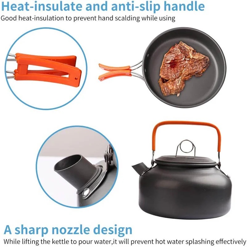 Juego de cocina para acampar,  - Camping Cooking Gadgets reseña y precio