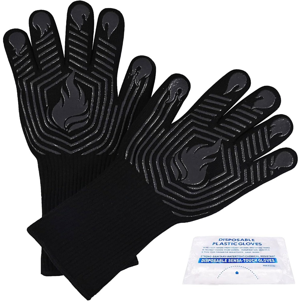 Guantes para Barbacoa, 1472 °  - Camping Cooking Area reseña y precio