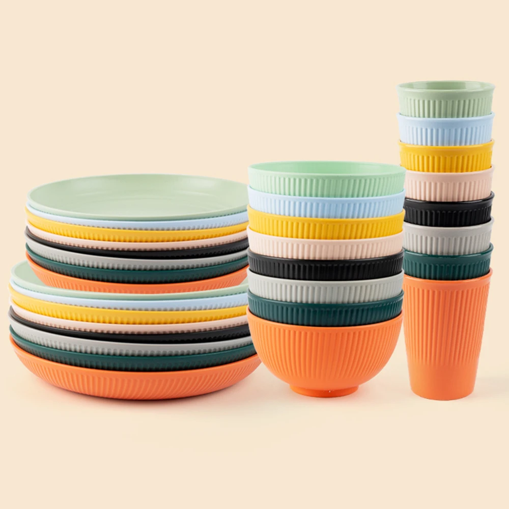 Juego de cubiertos de paja de  - Camping Cooking And Eating Set reseña y precio